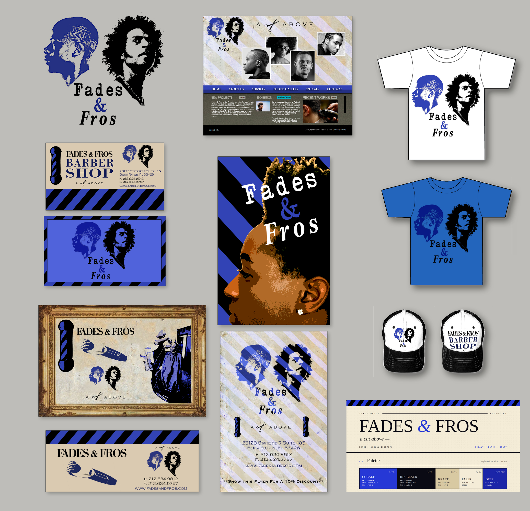 Fades & Fros Brand Identity