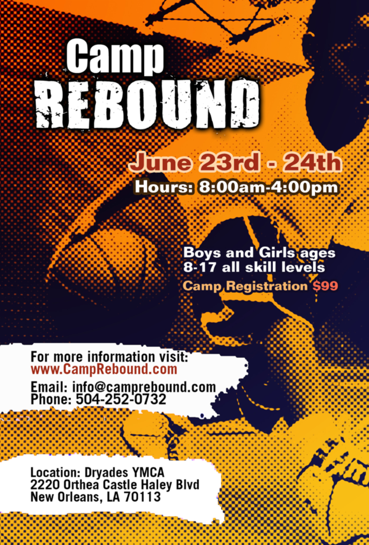 Camp Rebound Flyer