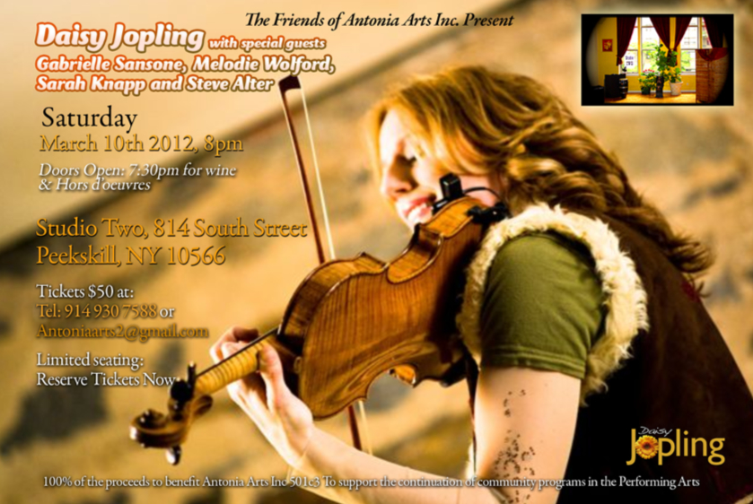 Daisy Jopling Flyer
