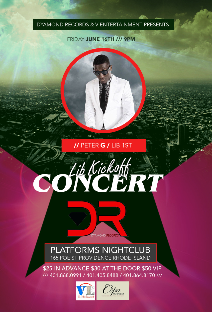 Dyamond Records Concert Flyer