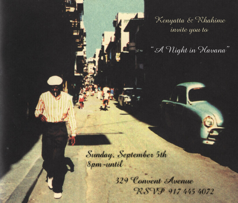 A Night in Havana Flyer
