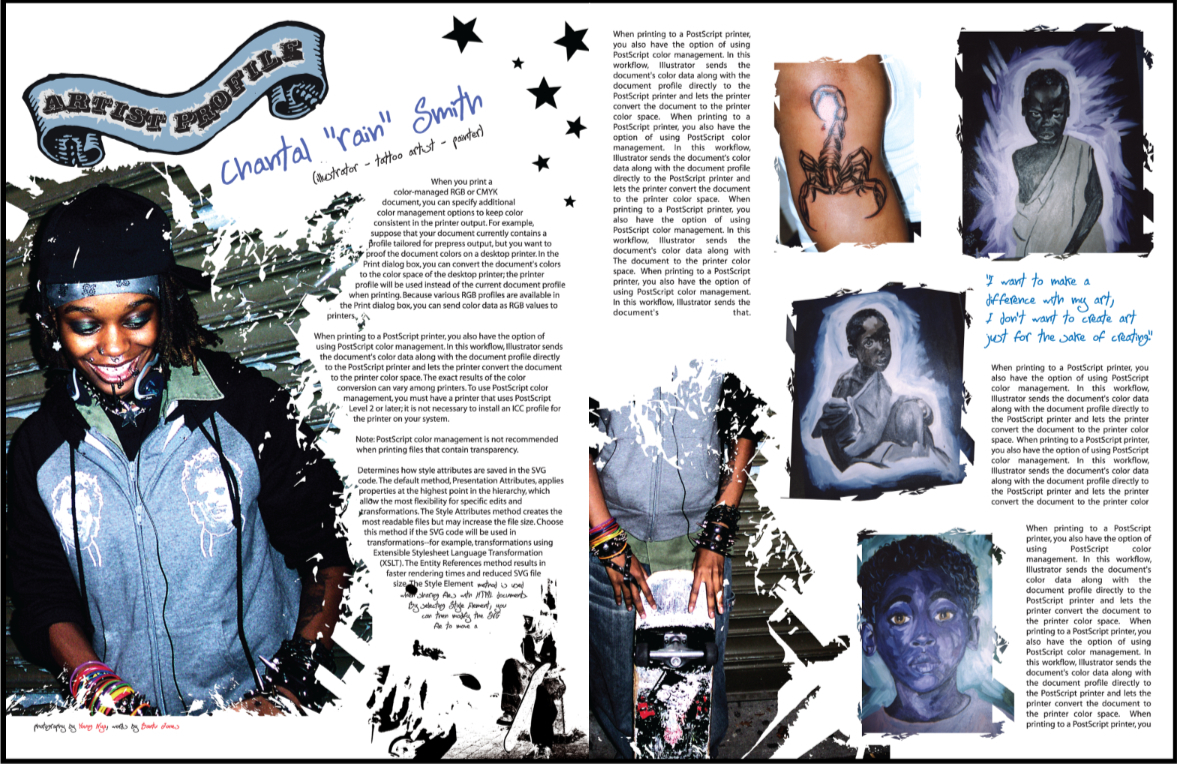 Lead Magazine Interior