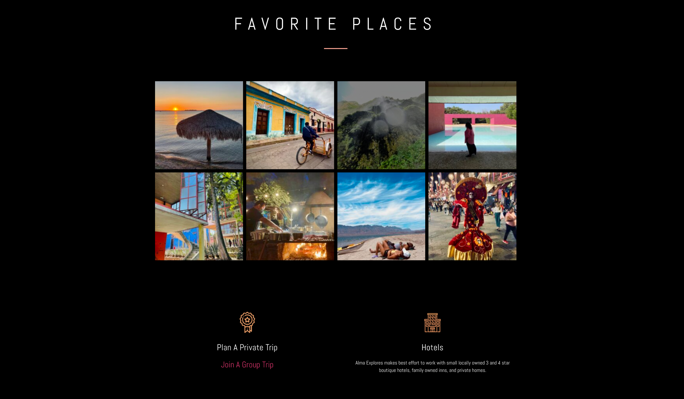 Alma Explores &mdash; Favorite Places
