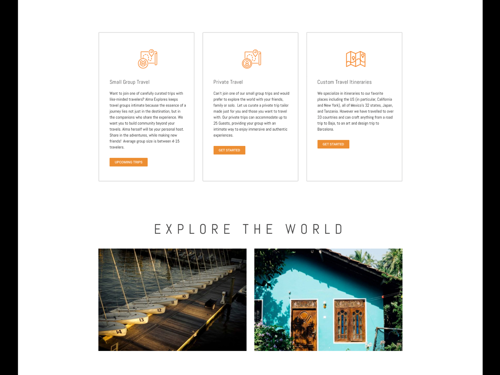 Alma Explores &mdash; Services
