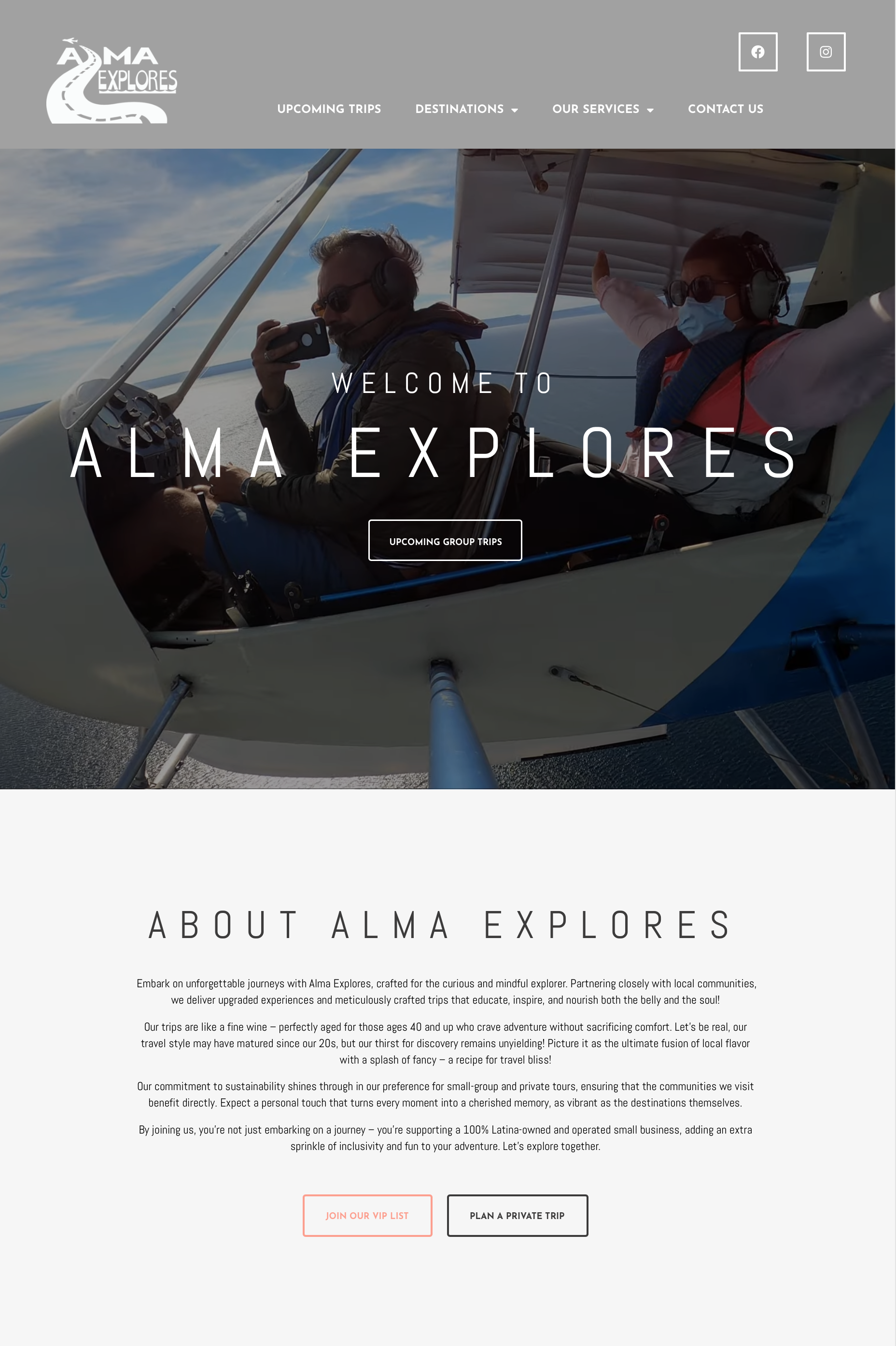 Alma Explores Website